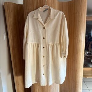 Rachel comey oversized yuca dress in moire jacquard